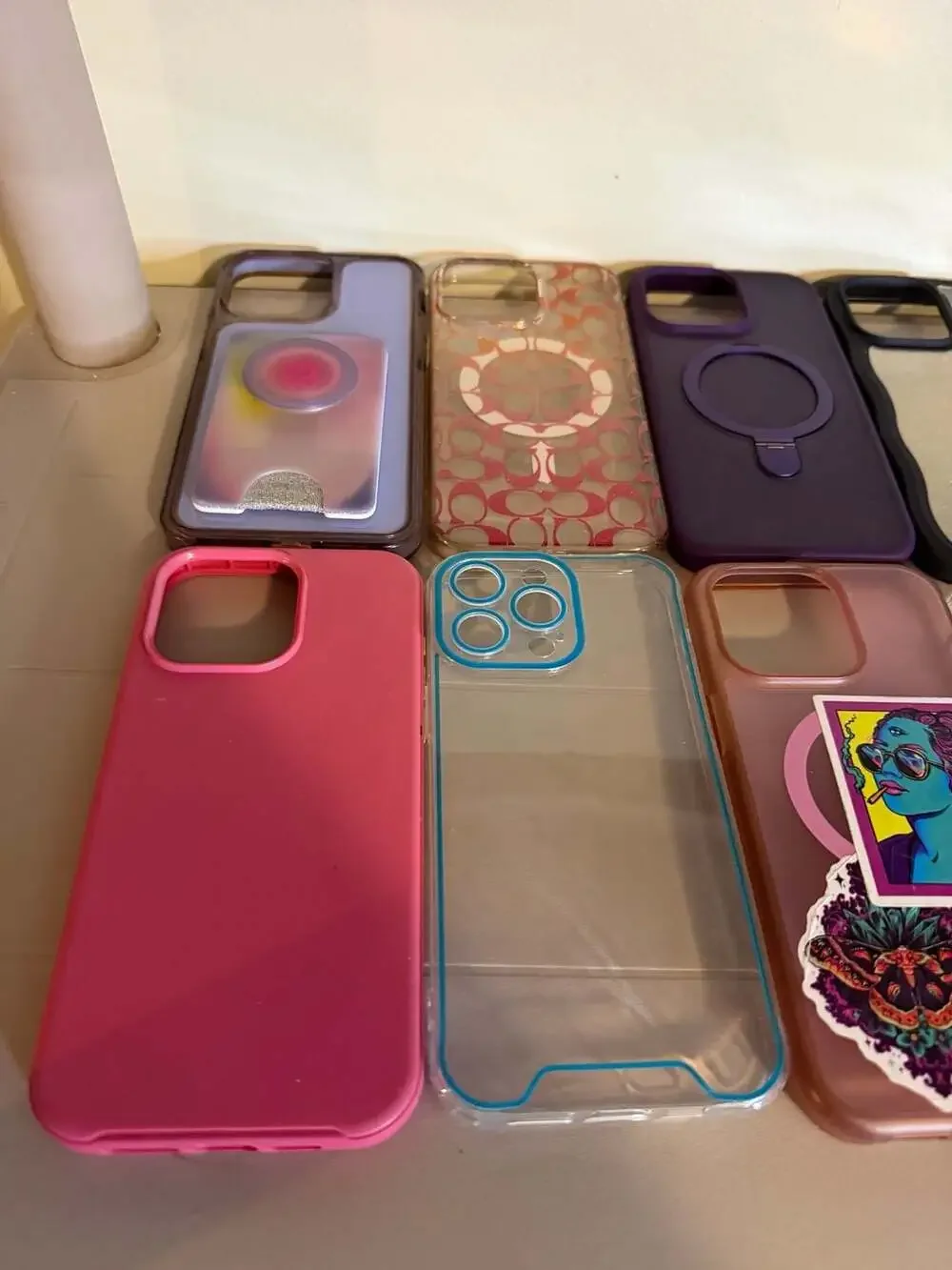 Assorted Collection of iPhone Protective Phone Cases (15 Pieces)